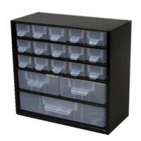 Casier Metal 18 Tiroirs Etseparateurs Et Etiquettes 306x155x2 82