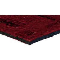 PLAQUE ANTI-VIBRATILE ENVIRON. SEC 500X500X11MM ROUGE