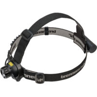 Brennenstuhl – Lampe frontale LED rechargeable 400 lm – Autonomie jusqu'à 50h – Indice IP44 – Modes d'éclairage SOS et rouge – Pour activités extérieures - SL 400 AF