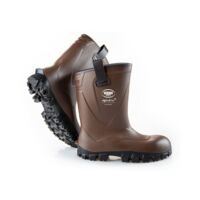 Demi-bottes fourrées RIGLITE marron S5 - 46 - BEKINA