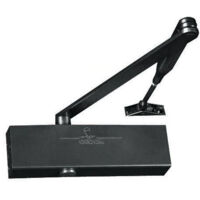 Groom – Ferme-porte GR300 Force 2 à 6 – bras compas noir – conforme EN 1154 – pour portes jusqu'à 1400 mm et 120 kg
