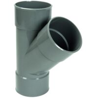 First Plast - Tampon De Réduction Double PVC Mâle/Femelle 110/50/40 - Raccord Évacuation Robuste Et Fiable