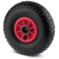 Roue de manutention PQR LM74 - 140 kg - caoutchouc gonflable - 260 x 85 - TENTE