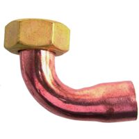 Raccord fer-cuivre 2 pièces coude douille 2GC - 1/2'' - 14 mm - DUMONT