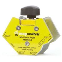 Positionneur d'angle magnétique pour soudure MINI 300A - Force magnétique : 67 kg - Angles de soudage réalisables : 45135 ° - WELDLINE