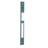 Têtière pour gâche électrique encastrée S967 plate - 250 mm - réversible - zinguée - EFF EFF