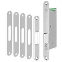 Gâche électrique à encastrer 351M.80NFS24/48+ - 24 V DC - à rupture - EFF EFF