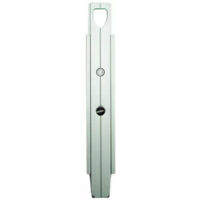 Verrou à plaquer en profilé aluminium - RENSON - 175 mm - Argent
