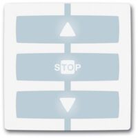 Émetteur mural pour volet roulant – Télécommande 1 canal – Alimentation 230V – Compatible avec motorisations NICE