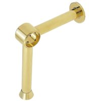 Support repose-pieds ligne Quartz pour tubes Ø 40 mm Laiton 1A0103 - CUIVRINOX
