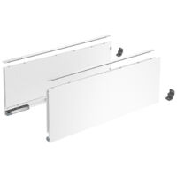 Kits profils côtés AvanTech YOU. tiroir casserolier hauteur 187 mm. longueur 300 mm. Blanc - HETTICH FRANCE SCS