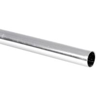 Tube de penderie rond diamètre 30 mm acier laitonné longueur 3m épaisseur 0.7 mm - BILCOCQ DUVAL