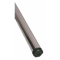 Pied de snack 615 diamètre 60 mm Hauteur 1000 mm acier brossé aspect inox - CAMAR