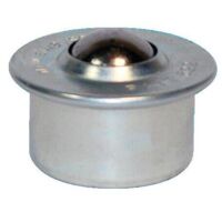 Bille de manutention acier Ø 22 mm à socle cylindrique acier Ø 45-36 mm. à simple emboîtement. charge maxi 160kg - GUITEL-POINT M