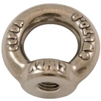 Anneau de saisissage femelle DIN 582 inox 180 à 3600 kg - Diamètre : 10mm