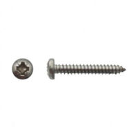 Vis à tôle tête cylindrique bombée large Pozidriv® Inox A4 - 2,9 x 15,9 mm - BIVI
