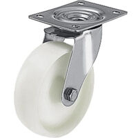 Roulettes pivotantes en acier inox - Série LEX-PO-LEX-PO 100G - Blickle