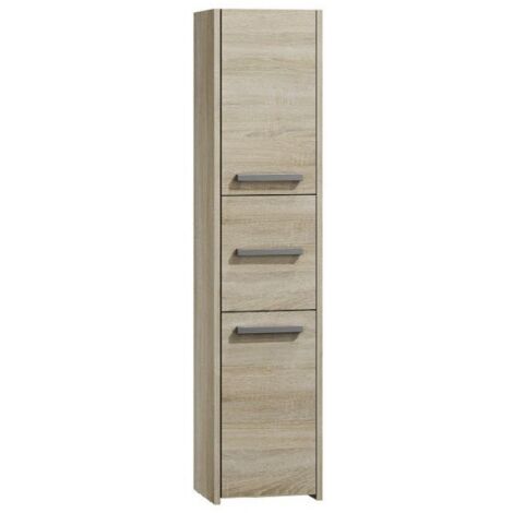 VERONA  Colonne de salle de bain 30x40x170  Meuble salle de bain  Rangement salle de bain  Armoire Toilette  Colonne rangement