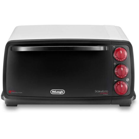 DeLonghi EO14902W Fornetto Elettrico Ventilato con Grill Sfornatutto Capacita' 14 Litri Potenza 800 W 5 Funzioni   Bianco