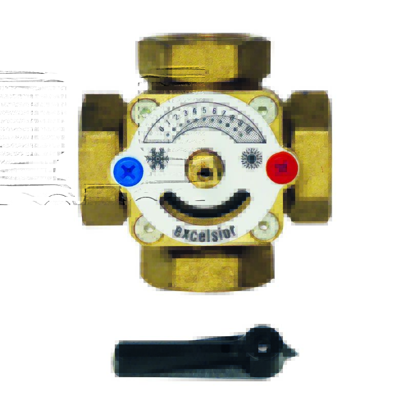 Valvola Miscelatrice A 4 Vie Motorizzabile Serie 2000 - Per Impianti Riscaldamento - Foto 5