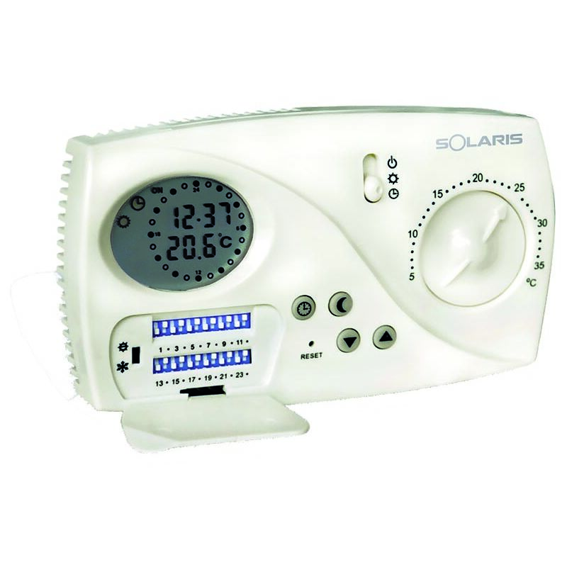 Termostato Meccanico FERCO 220V - Regolatore Temperatura 10-30°C, Per Aria Condizionata Centralizzata