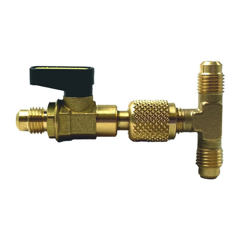 Manicotto Girevole In Ottone WIGAM 1/4 X 1/4 SAE, Colore Oro, Made In Italy