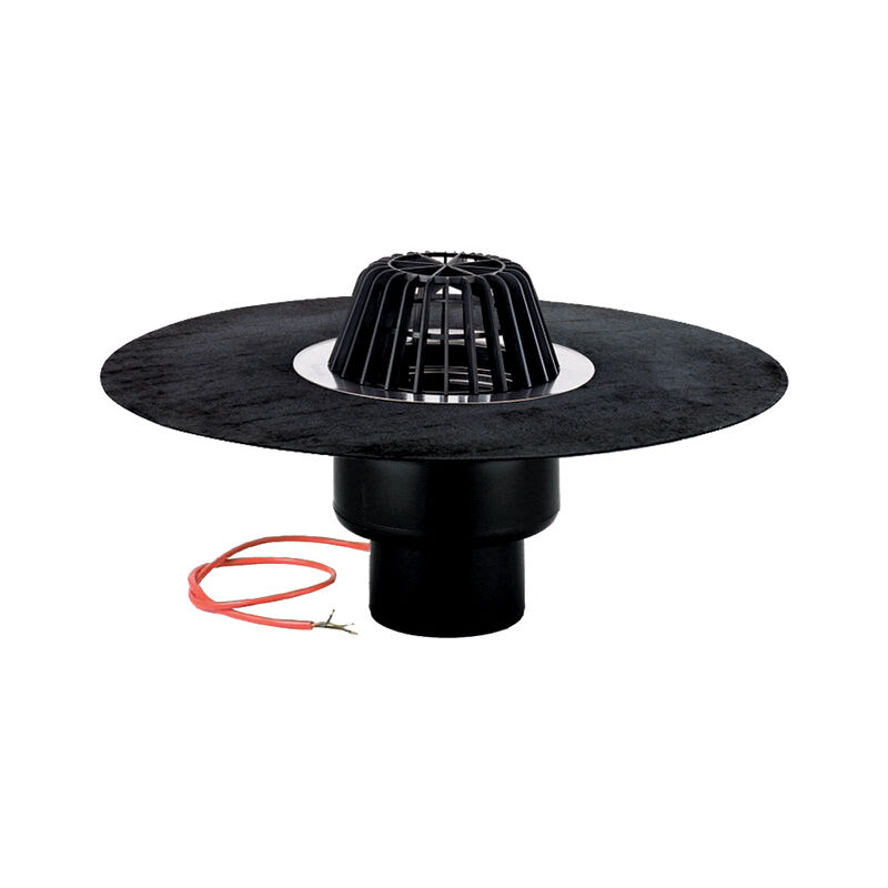 Scarico Terrazzi DN110, Collare In PVC, Griglia Plastica Raccogli Foglie, Dispositivo Di - Foto 5