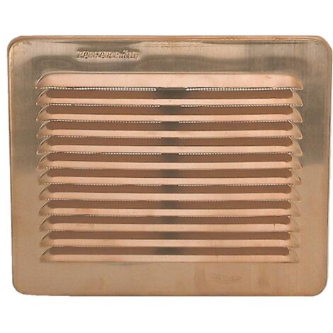 La Ventilazione GRA20R Griglia Rettangolare Da Sovrapporre, Rame