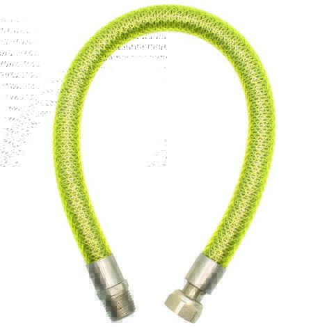 Tubo Flessibile Per Gas 2mt 1/2 In Acciaio Inox - Norma EN 15266 Per Piani Cottura - Foto 10