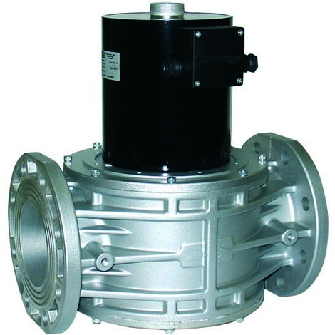 Elettrovalvola di intercettazione per gas a riarmo automatico 360 mbar DN80 PN16, 310mm