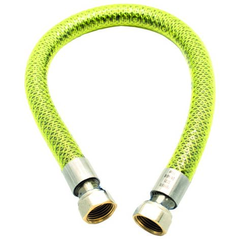 Tubo Flessibile Gas 3m 1/2" FF Acciaio - EN14800 Per Piano Cottura GPL - Foto 11