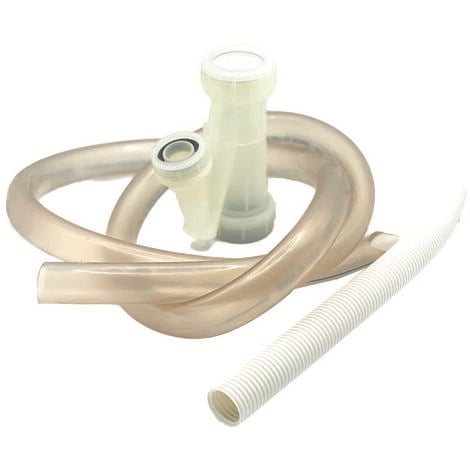 1 X Supporto Morsetto Clip Tubo Sifone Canna Da Scaffalatura - Foto 4