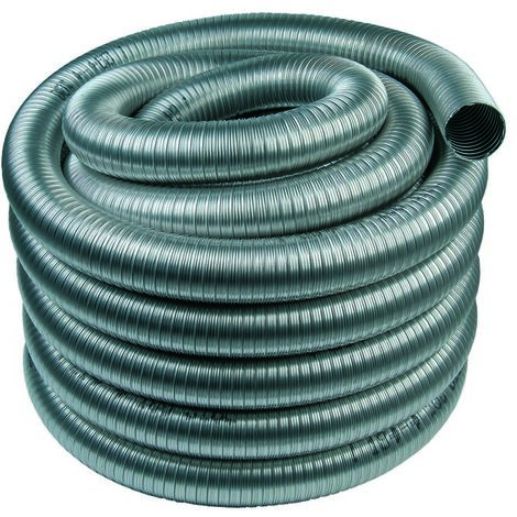 Tubo flessibile doppia parete in acciaio inox d.p. d 160