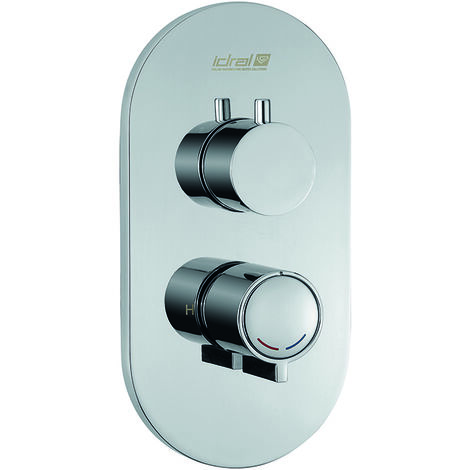 Miscelatore temporizzato doccia serie 700 da incasso a parete con deviatore - Idral (1/2)