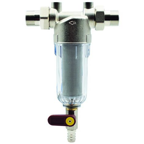 ICMA Autopulente Filter 3/4" - Messing, Mit Manometer Und Ablasshahn