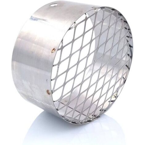 Griglia scarico fumi d 80 inox (1/3)