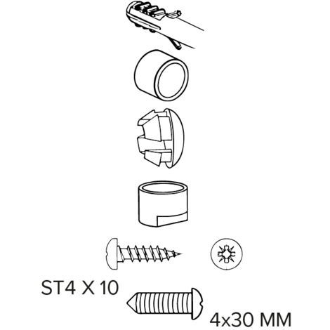 B-TT 195 Kit Di Fissaggio – Cinghie Assortite Larghe 195 Mm – Spessore 0,7 Mm – Per Fissaggi E Calcoli Diametro