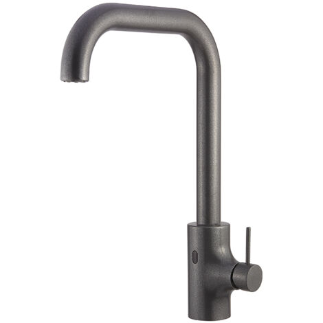 Miscelatore elettronico cucina con by-pass manuale canna girevole a batteria Serie LK01 Idral I55D0-14000  Ottone - Nero opaco
