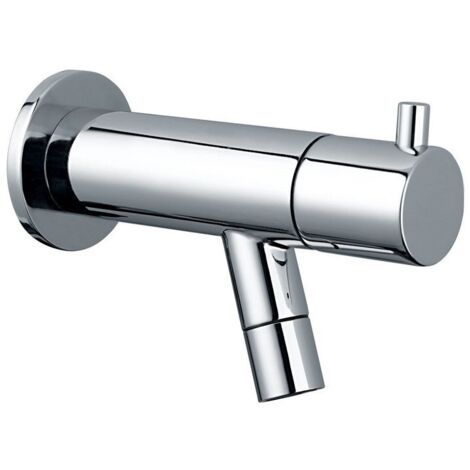 Rubinetto per lavabo a parete minimale Idral 02102  Cromato - Ottone