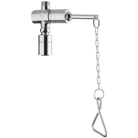 Rubinetto per doccia serie MODERN con comando a catenella e soffione con chiusura istantanea - Idral