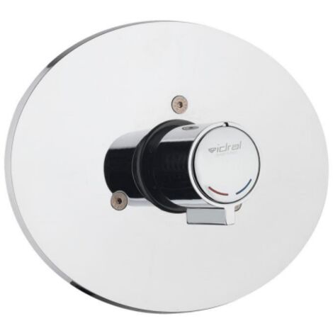 Miscelatore temporizzato per doccia ad incasso con sistema anti-ristagno Serie MINIMAL Idral TMIM4-00000 Cromato - Ottone (1/2)