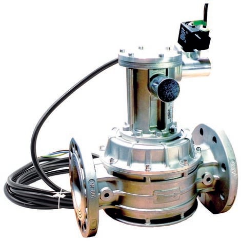 Elettrovalvola Gas Ferrari Normally Open | 1/2" Per Metano E GPL, 230V, IP65 - Riarmo Manuale, Ottone