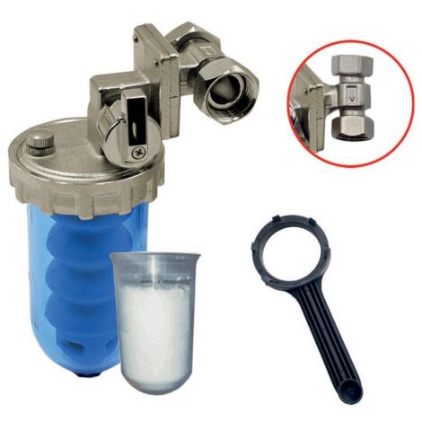 Dosatore proporzionale di polifosfati in polvere con by-pass dosafer sg dosatore polifosfati proporzionale 1/2" ghiera