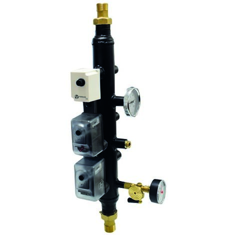 Tubo liscio in rame cromato con attacco filettato - M10x1 | Leroy Merlin