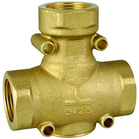 Valvola Anticondensa Termostatica 1" M - Taratura 45°C, Fino A 32 KW, Ottone