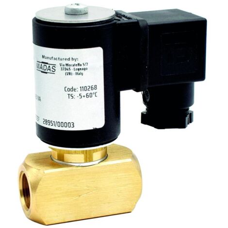 Elettrovalvola per gasolio 3/8" senza bobina