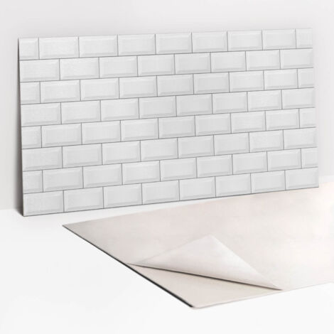 Panneaux muraux autocollants en vinyle imperméable - Briques modernes 100 x 50 cm