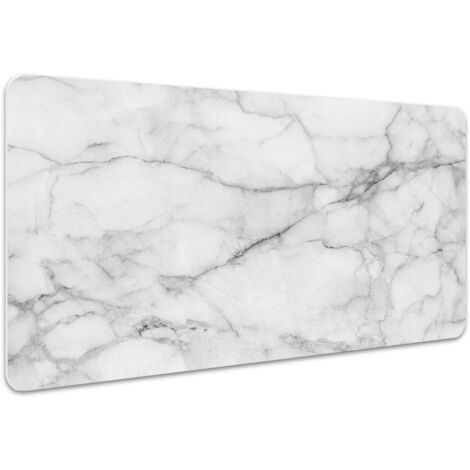 Tapis De Souris Bureau Gaming 90x40cm - Design Marbre Antidérapant - Surface Lisse, Base Caoutchouc - Pour Ordinateur, Maison, Bureau