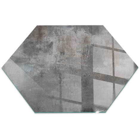 Plaque de sol en verre trempé sous cheminée protection parquet et plancher Texture de surface brute h40 cm (1/5)