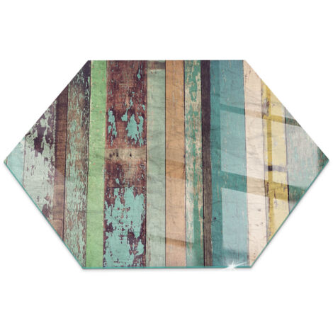 Plaque de sol en verre trempé sous cheminée protection parquet et plancher Planches dans différentes nuances h40 cm (1/5)